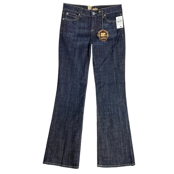Kut From The Kloth Jeans Womens 6 32X34 Blue Splendid Bootcut Embroidered Tall - Picture 1 of 16